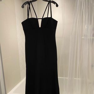 Beautiful BCBGMAXAZRIA long black dress